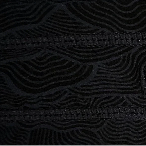 ZYIA Dark Blue Textured Leggings - Picture 5 of 7